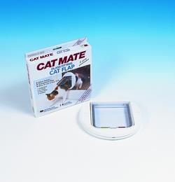 Kattelem Glasfitting Cat Mate hvid